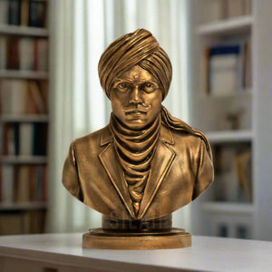 Mahakavi Bharathiyar Sculpture 8"