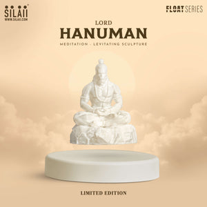 Lord Hanuman Meditation Levitating Sculpture