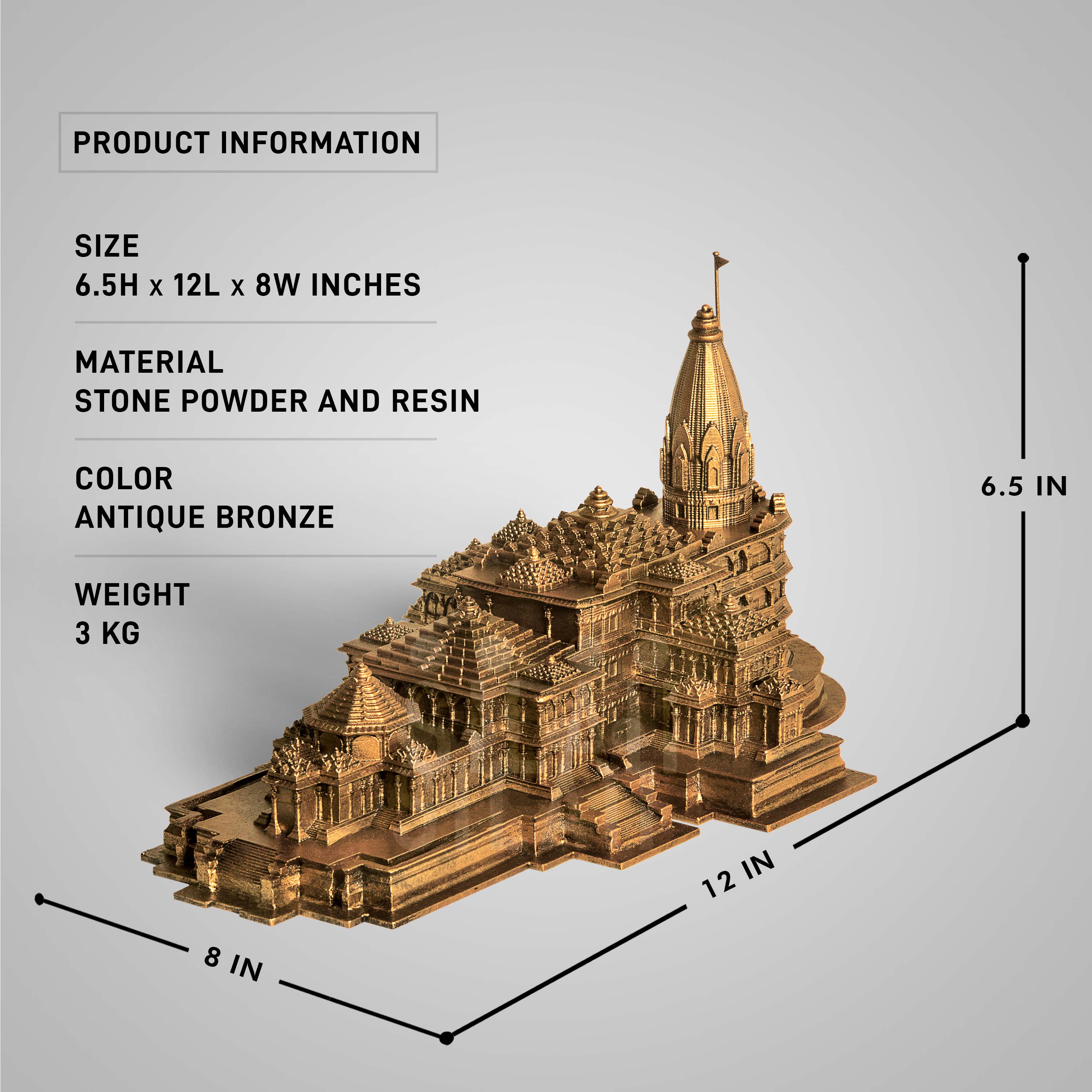 Ram Mandir Sculpture