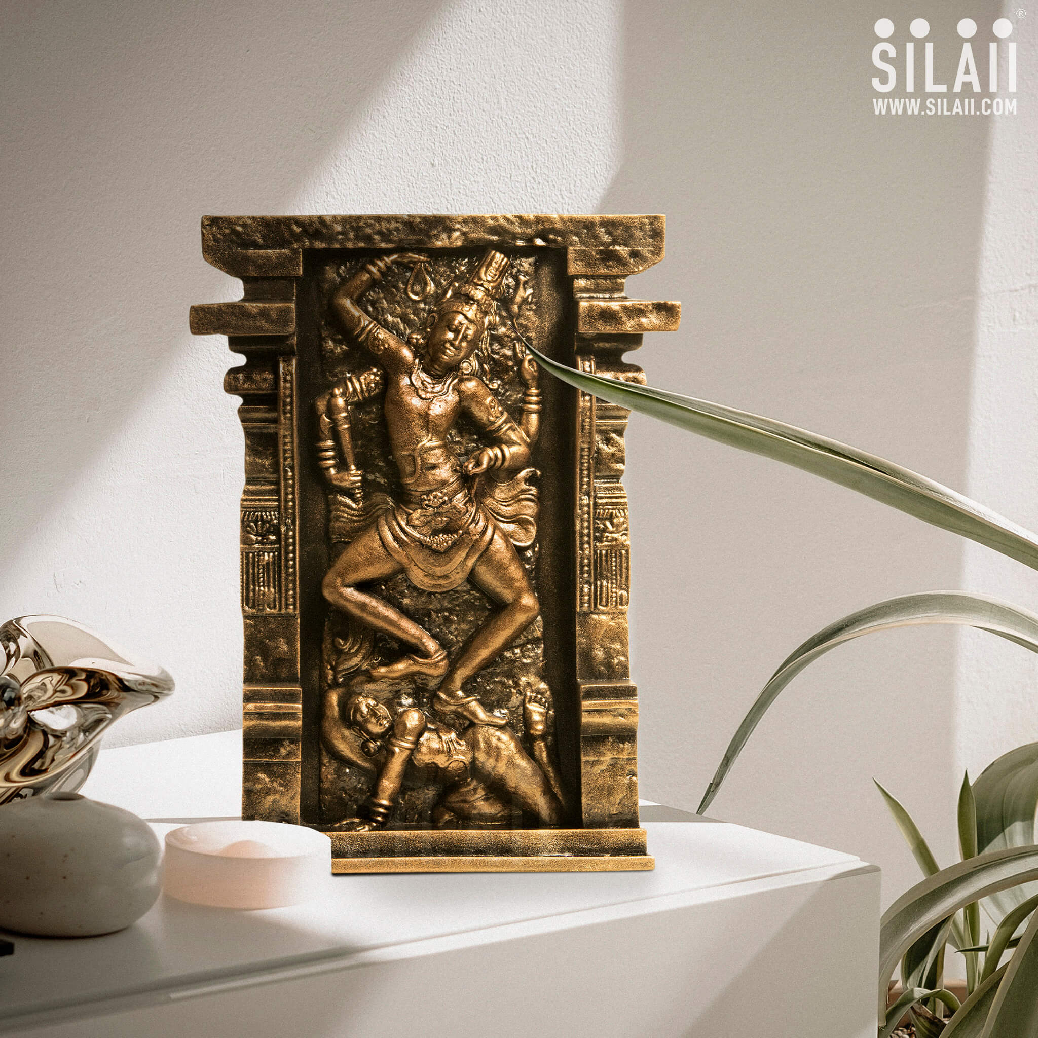 Replica of Kalari Sculpture from Moovar Temple