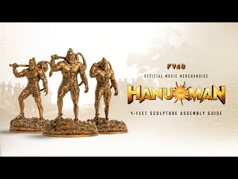1 Feet Hanu-man Sculpture Assembly Video