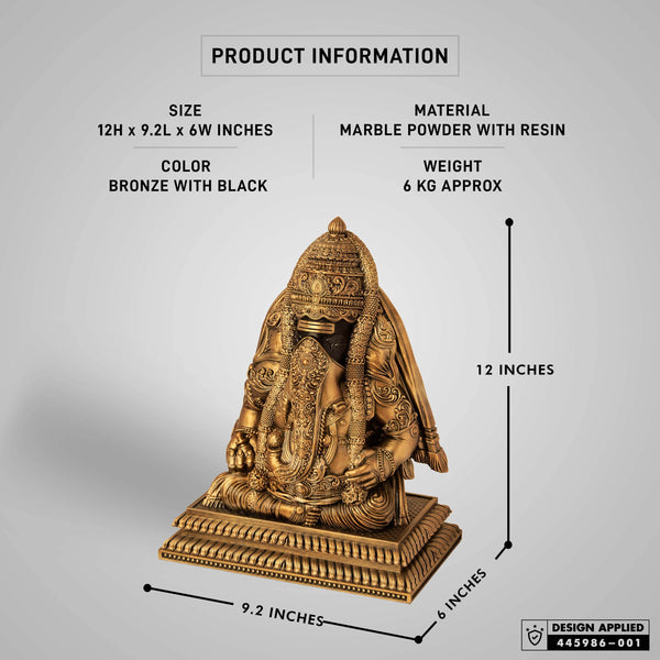 Pillayarpatti Karpaga Vinayagar Sculpture