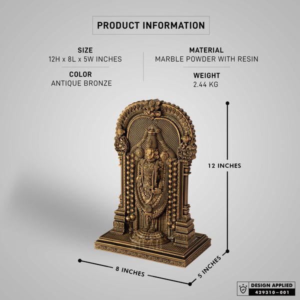 Lord Sri Venkateswara Sculpture