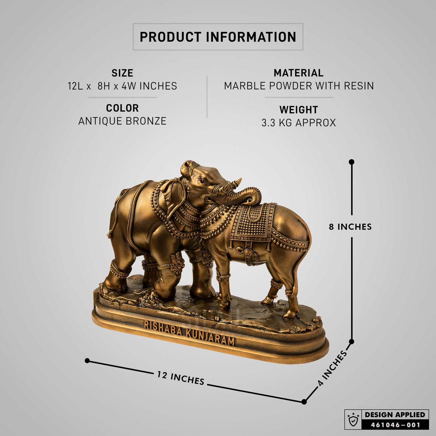 Rishaba Kunjaram Sculpture