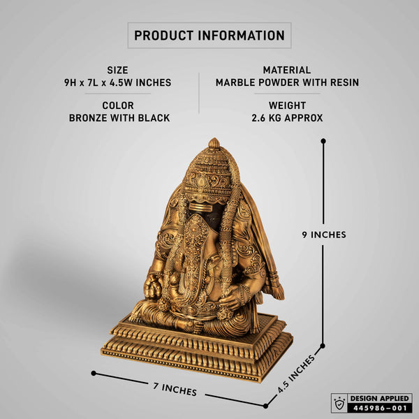 Pillayarpatti Karpaga Vinayagar Sculpture