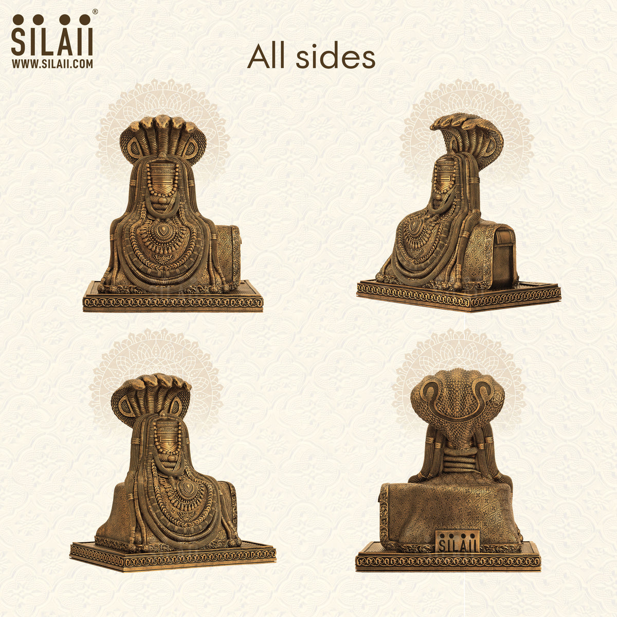 Tiruvannamalai Annamalaiyar Sculpture | Agni Lingam Shiva Idol | SILAII