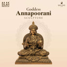 Goddess Annapoorani sculpture 