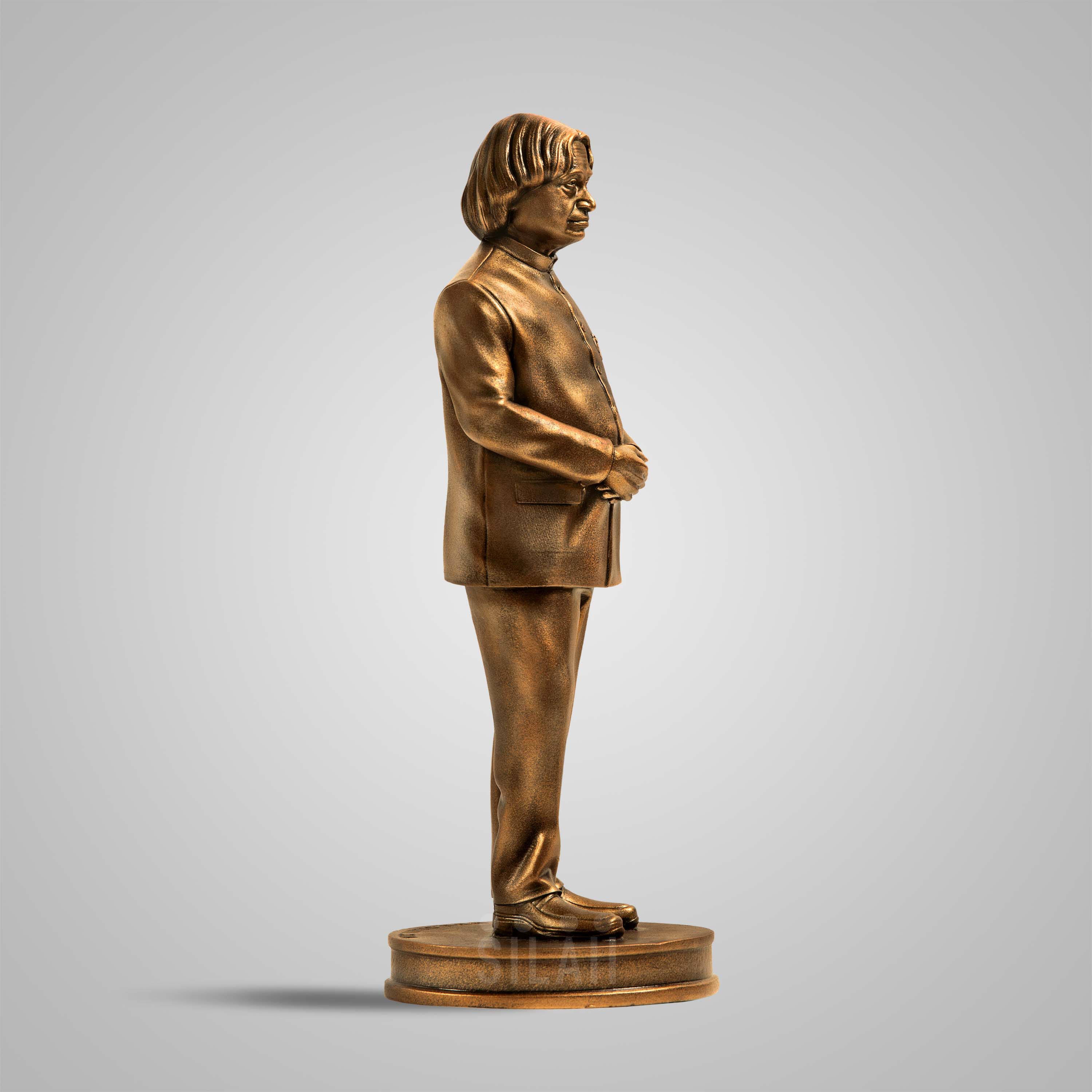 SILAII - Dr. A.P.J Abdul Kalam Bust Sculpture - Bronze - Height 8