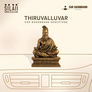 Thiruvalluvar Car Dashboard Sculpture