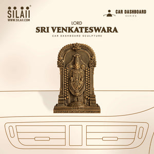 Lord Sri Venkateswara Car Dashboard Sculpture