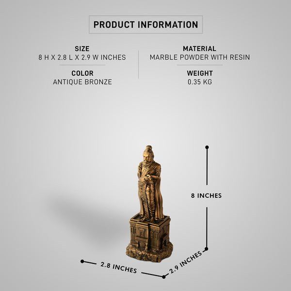 Ayyan Valluvar Full Figure Sculpture