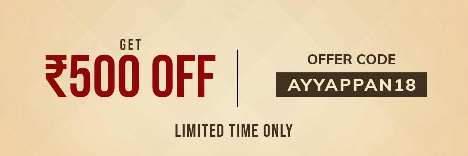 Sabarimala Lord Ayyappan with 18 Steps Sculpture extra image