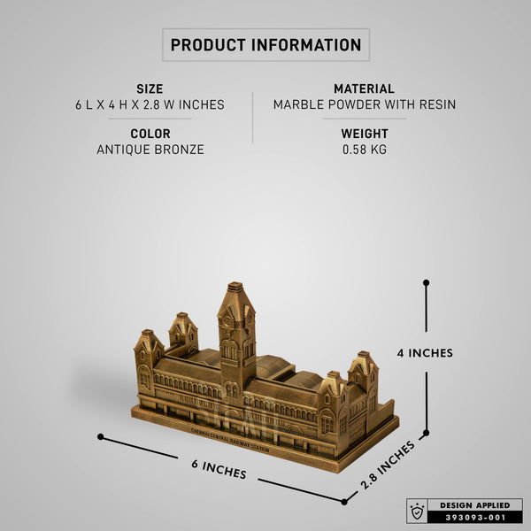 Chennai Central Railway Station Sculpture