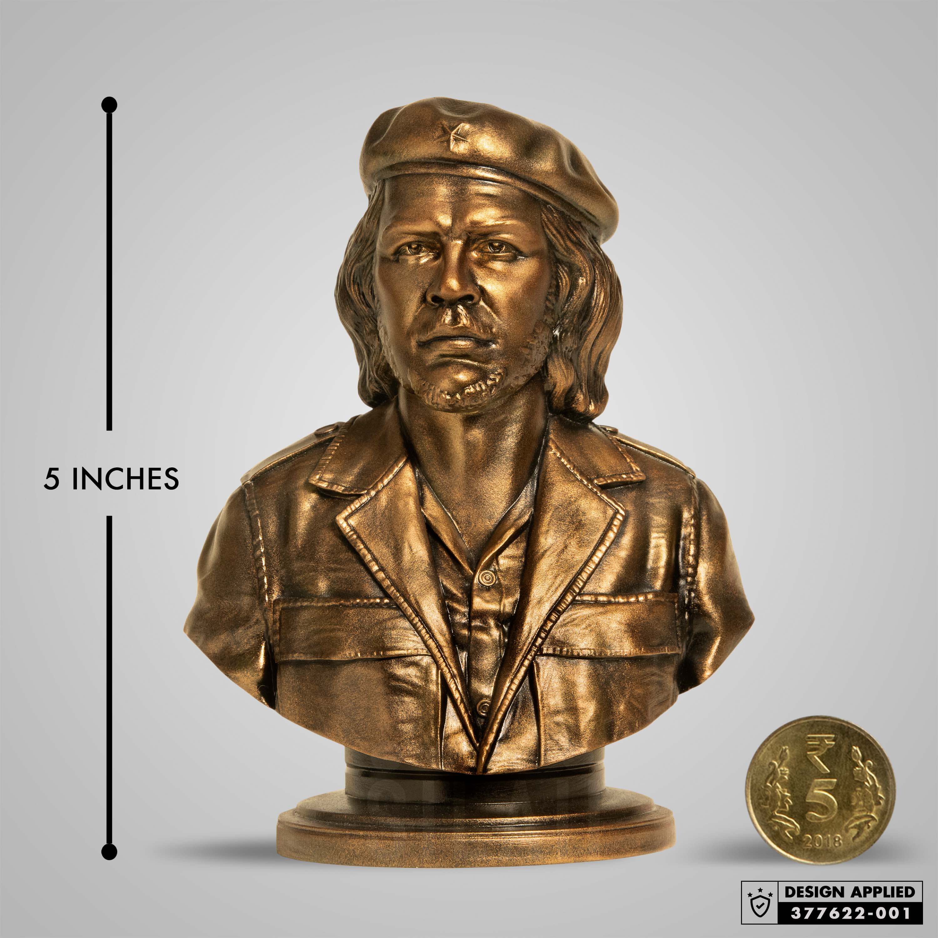 Che Guevara Sculpture | 8 & 5 Inches | Buy Now | SILAII.COM