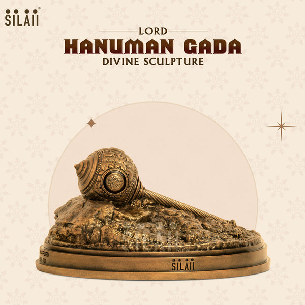 Lord Hanuman Gada Sculpture