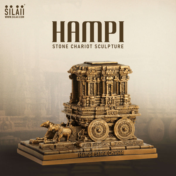 Hampi Stone Chariot Sculpture