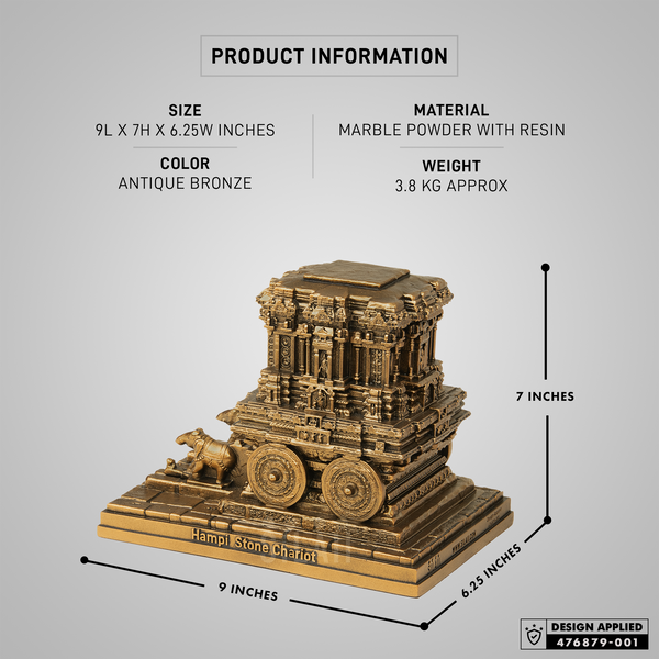 Hampi Stone Chariot Sculpture