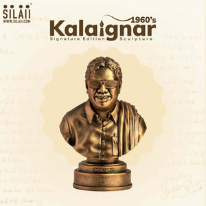 Kalaignar 1960's Signature Edition Sculpture