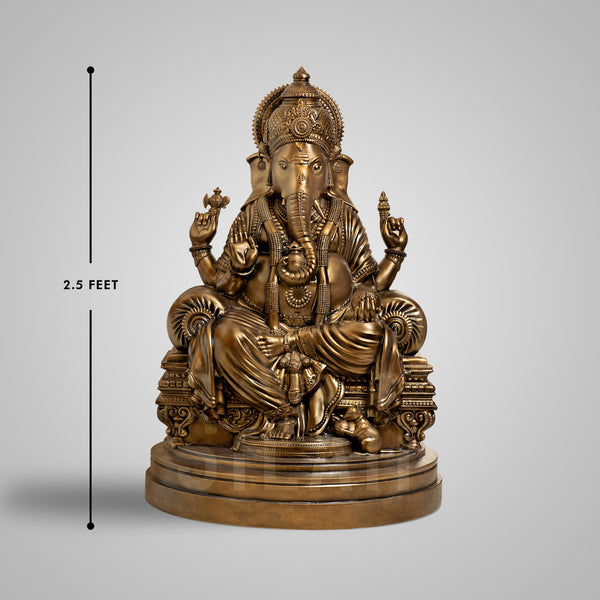 Lord Ganesha Life Size Sculpture