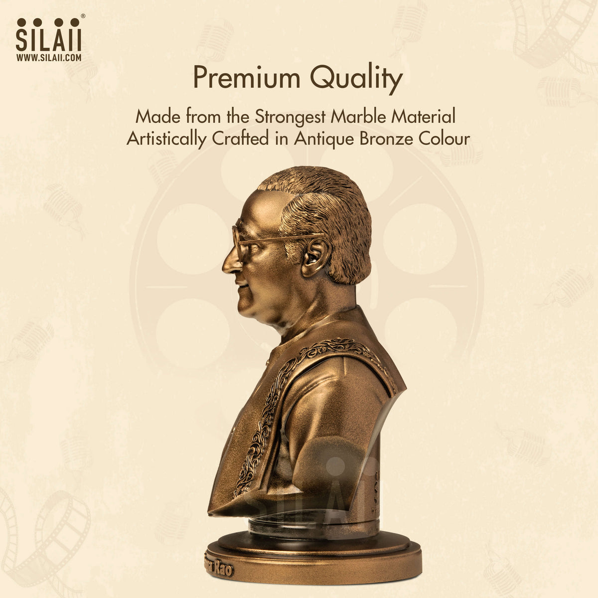 Dr. N.T. Rama Rao Sculpture | Buy Now | SILAII.COM