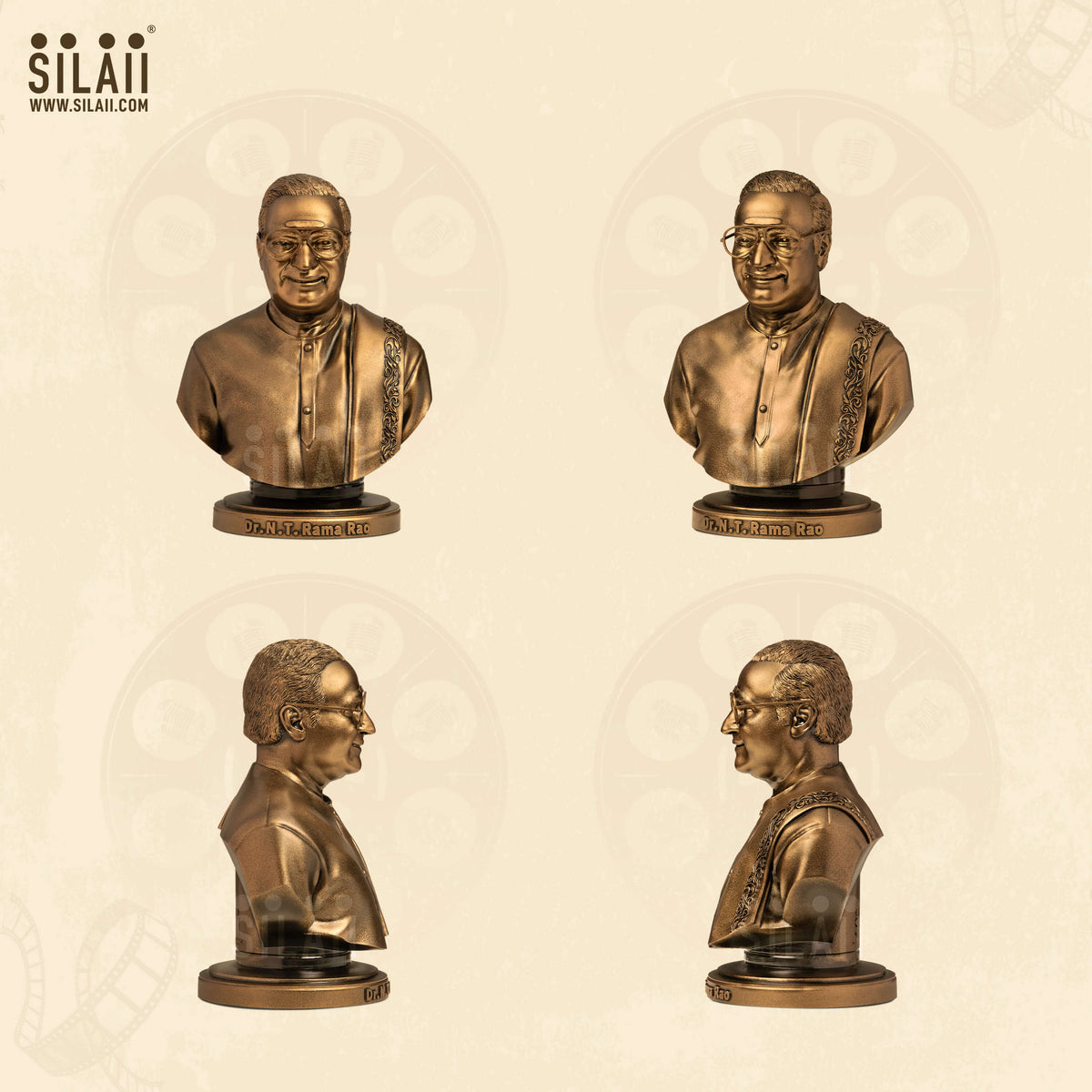 Dr. N.T. Rama Rao Sculpture | Buy Now | SILAII.COM