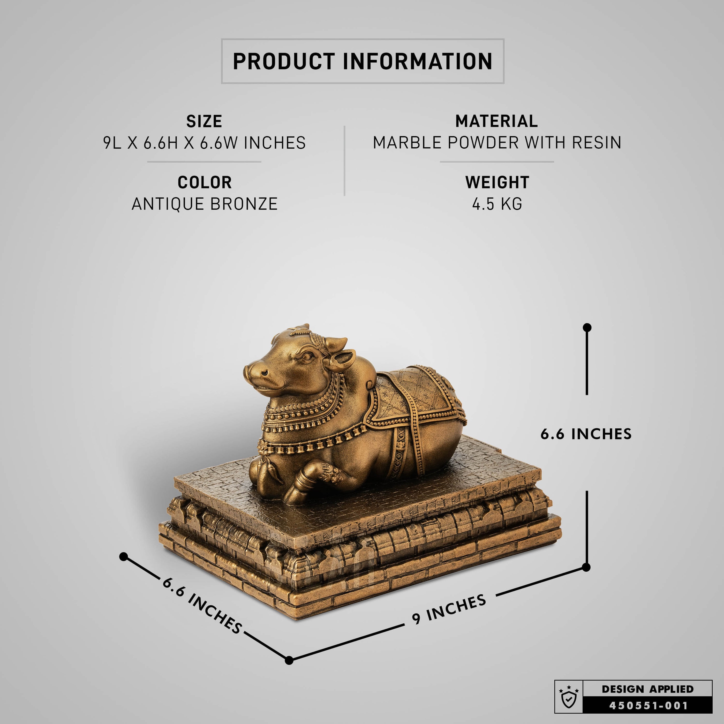 Nandi Sculpture