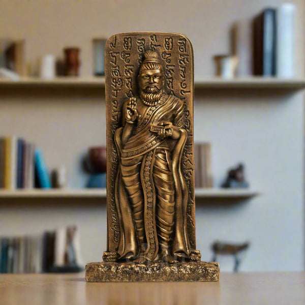 Olaichuvadi Valluvar Sculpture -6" Illam Thorum Valluvar