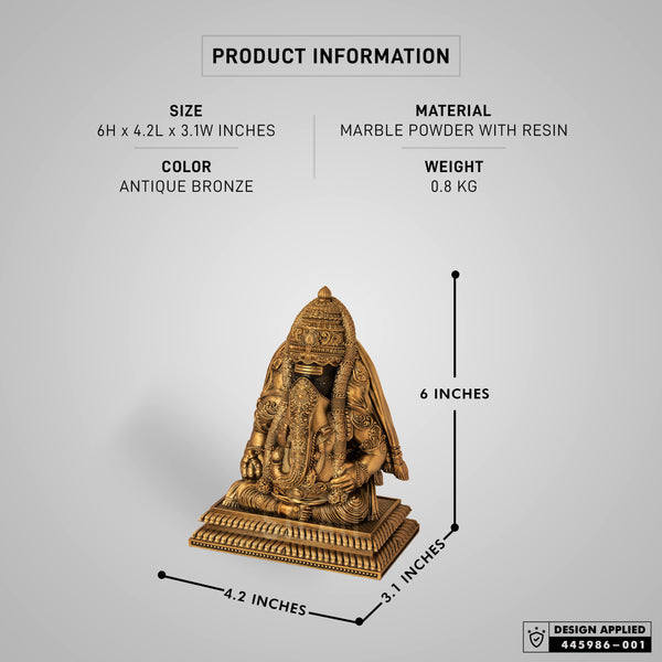 Pillayarpatti Karpaga Vinayagar Sculpture
