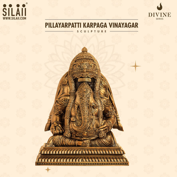 Pillayarpatti Karpaga Vinayagar Sculpture