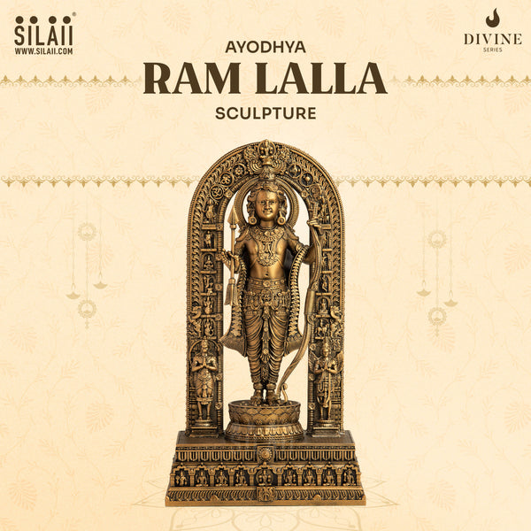 Arun Yogiraj style Ram Lalla sculpture