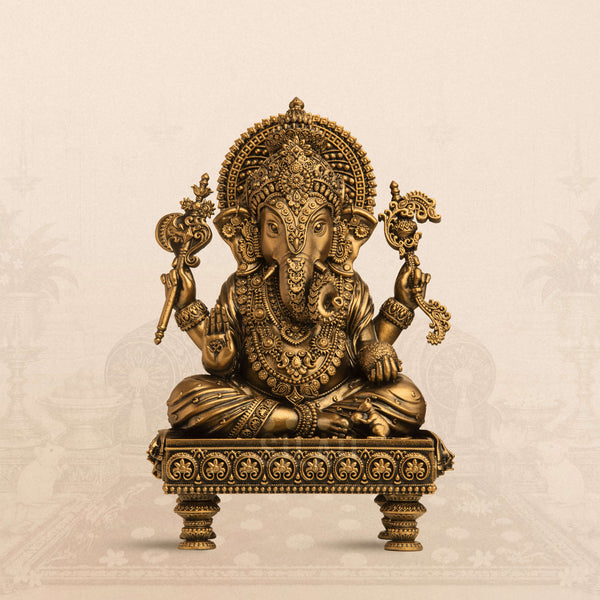 Raja Ganpati Sculpture