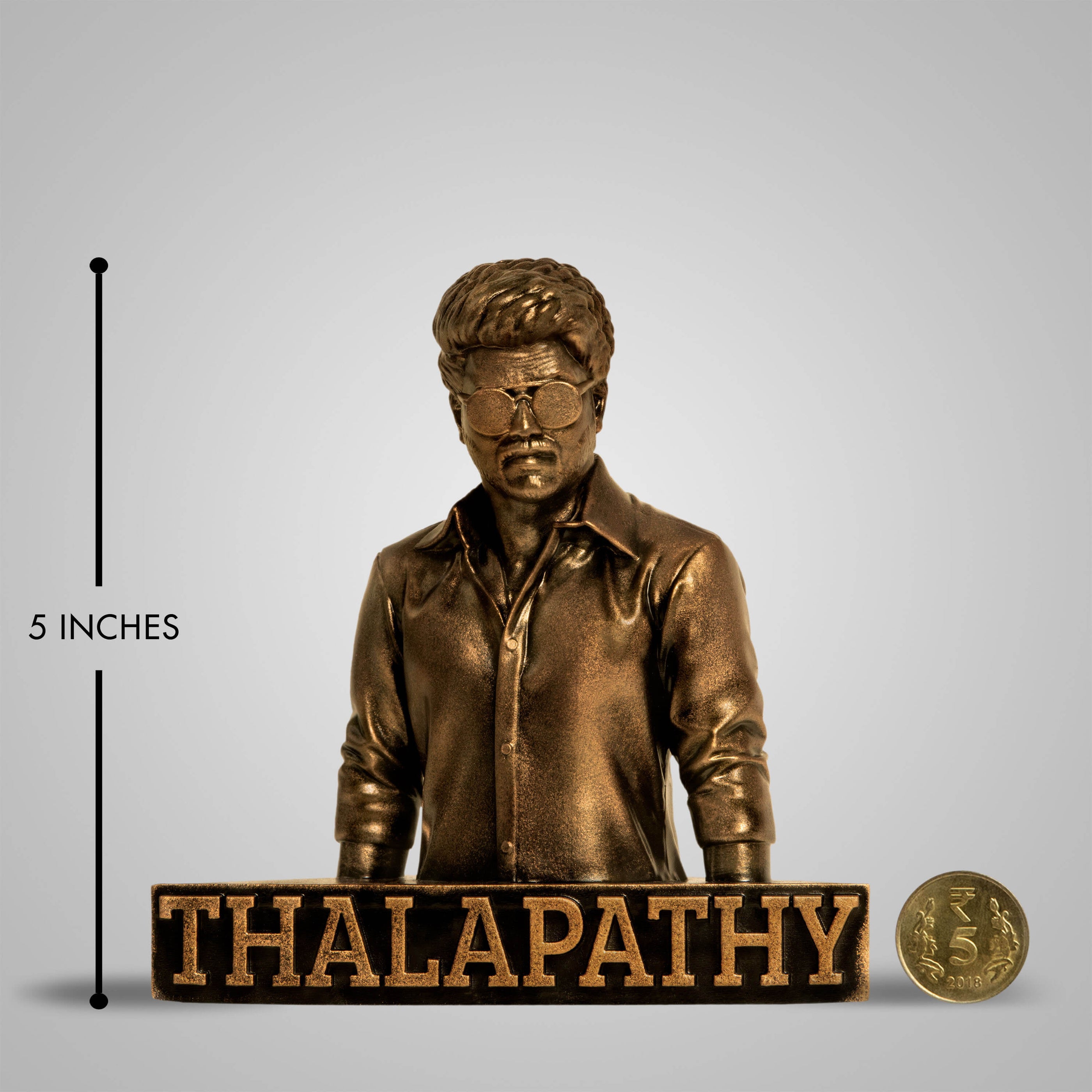 Thalapathy Sculpture - 5"