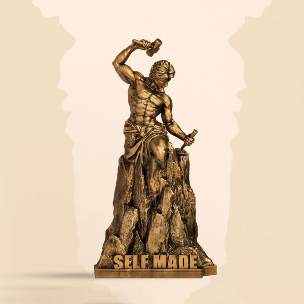 Self-Made Man Sculpture