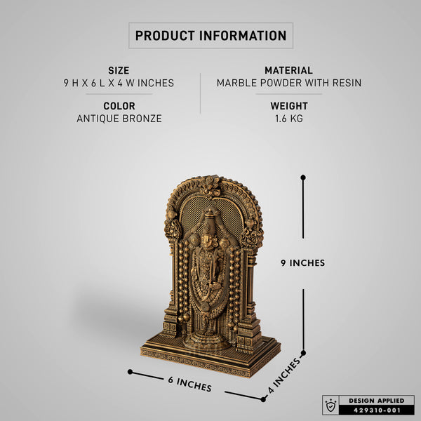 Lord Sri Venkateswara Sculpture