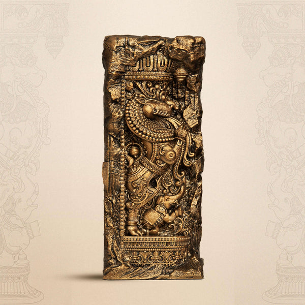 Yazhi - Rock Relief Sculpture
