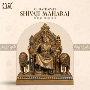 Chhatrapati Shivaji Maharaj - Throne Sculpture