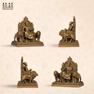Swarajya throne Shivaji Maharaj sculpture