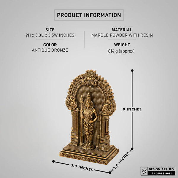 Lord Murugan Sculpture