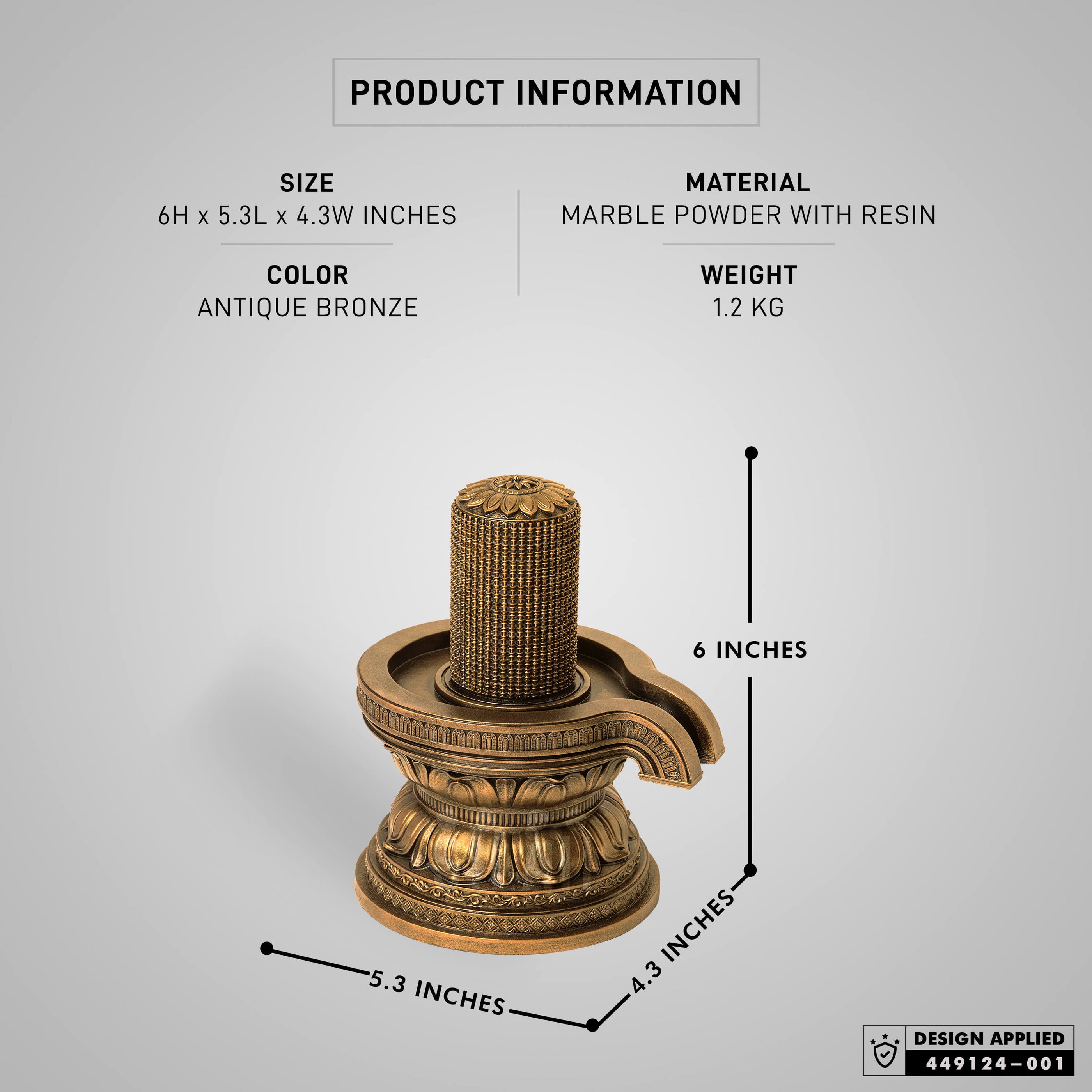 1008 Shiva Lingam Sculpture