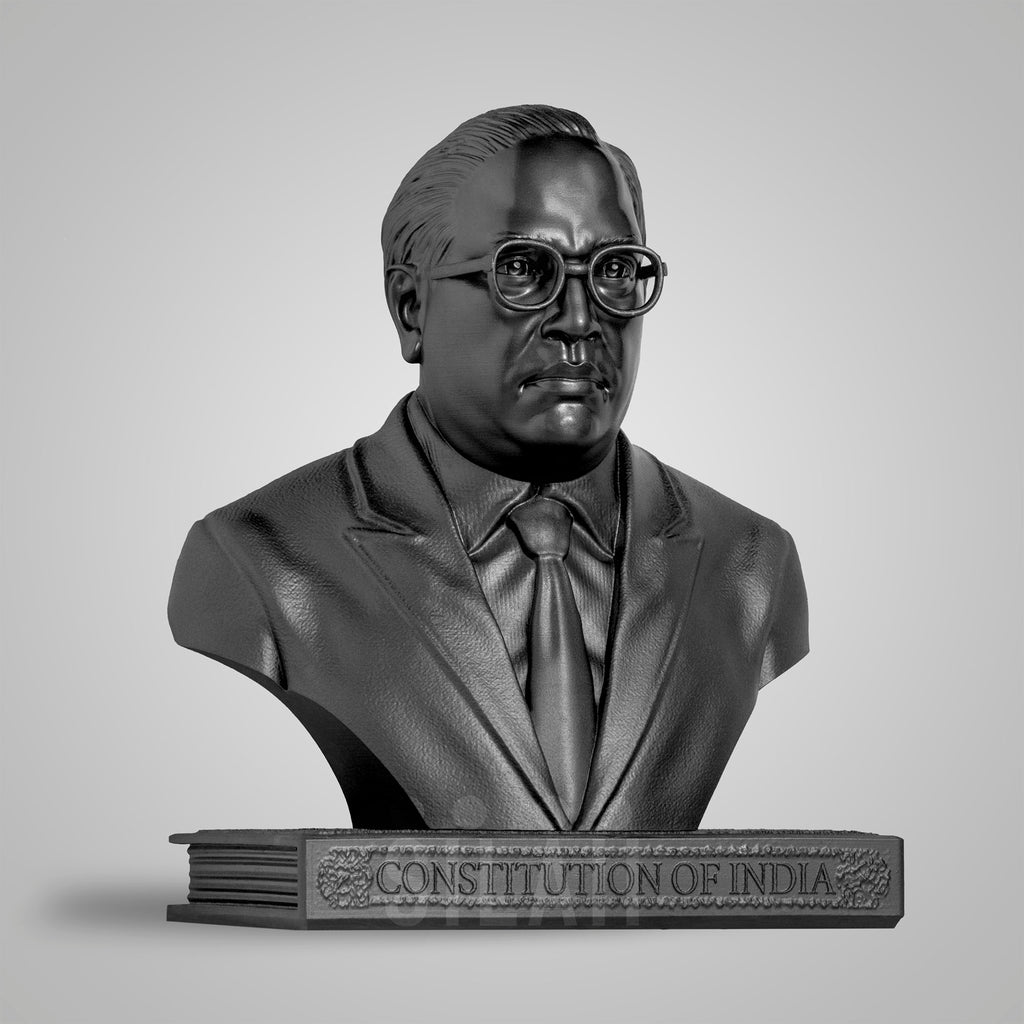 Dr.B.R.Ambedkar Statue - Black