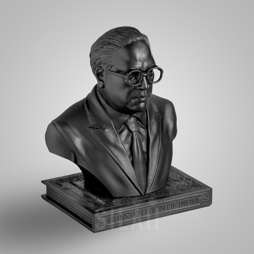 Dr.B.R.Ambedkar Statue - Black