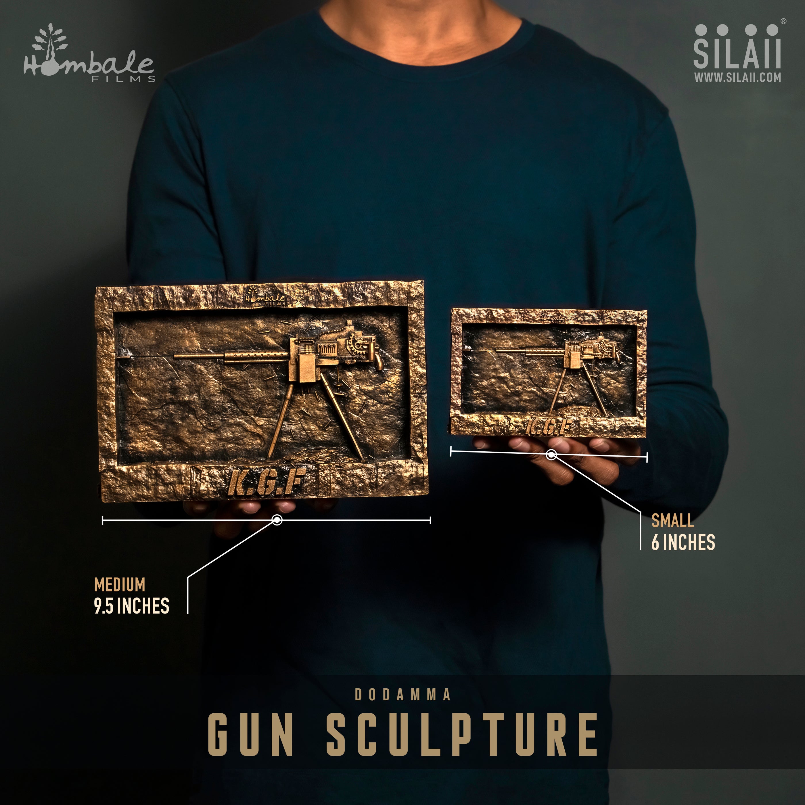 Dodamma Gun Sculpture from KGF Universe