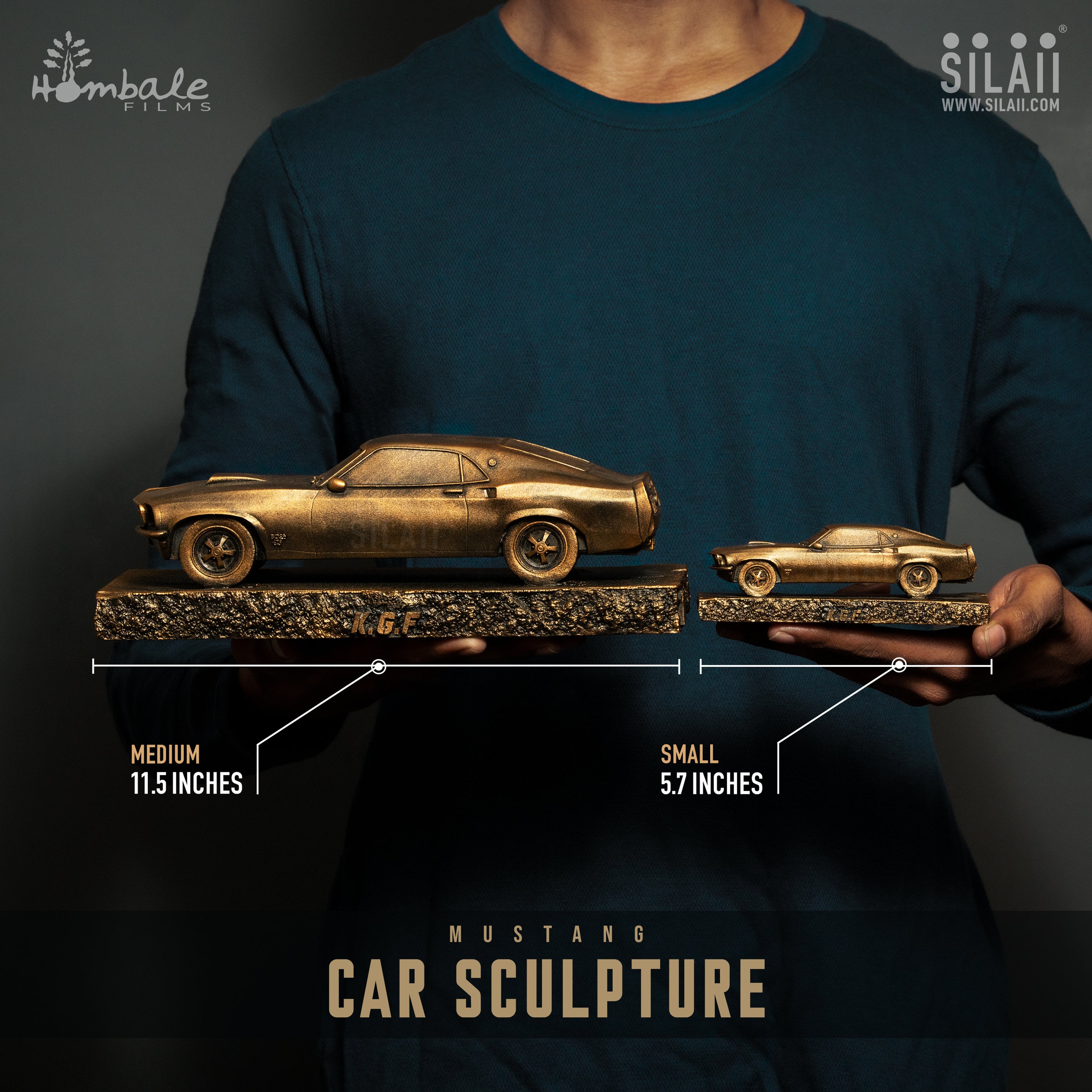 Mustang Car Sculpture from KGF Universe