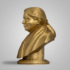 J Jayalalithaa Bust Sculpture