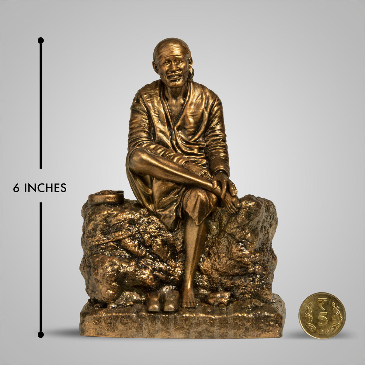 Shirdi Sai Baba Sculpture | Divine Idol for Home & Gifting | SILAII
